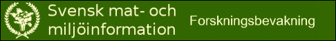 Svensk mat- och miljöinformation